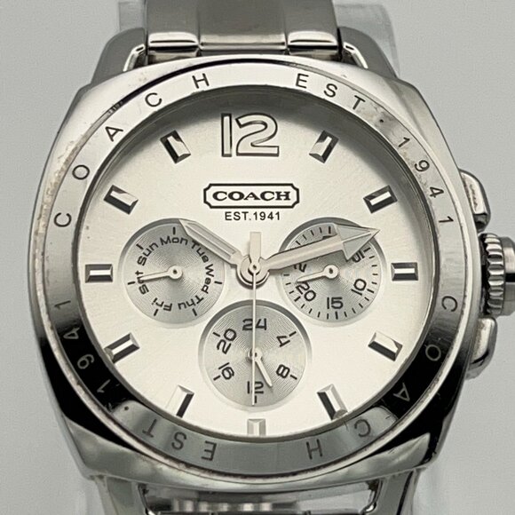 COACH Silver Women's Chronograph Watch - Picture 7 of 7